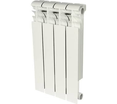 Биметаллический секционный радиатор отопления Rommer Profi Bm 350 (Bi 350-80-150) / 4 секции Биметаллический секционный радиатор отопления Rommer Profi Bm 350 (Bi 350-80-150) / 4 секции