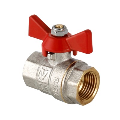 Кран шаровой VALTEC Base 1/2 ВВ, бабочка Кран шаровой VALTEC Base 1/2 ВВ, бабочка