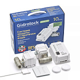 Комплект защиты от протечек воды GIDROLOCK Premium Radio BONOMI 3/4 (с кранами 12 V и резервным питанием) (31101032)