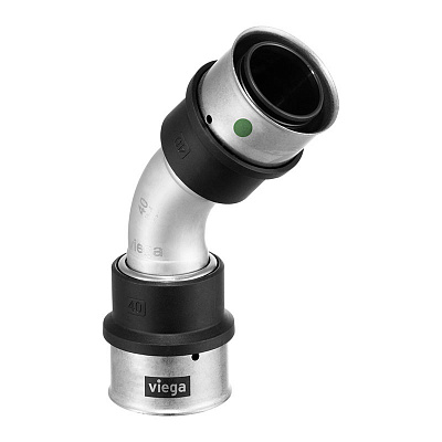 Отвод Viega SmartPress 45 гр. 32, модель 6726 Отвод Viega SmartPress 45 гр. 32, модель 6726