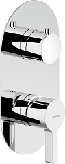 Встраиваемый смеситель Nobili для душа Lira Chrome WE81102/LRCR