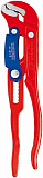 Трубный ключ KNIPEX 2 , S-образные тонкие губки, с быстрой регулировкой, d70 мм (2 3/4 ), 550 мм, красный, Cr-V