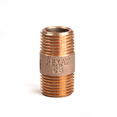 Удлинитель РЕХАУ бронзовый AURLINE, НР-НР, R1/2 x 40 мм, RX+ (18752041040)