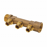 Коллектор Uponor Q E КОЛЛЕКТОР 3/4 НР/ВР, 3X16 Ц/Ц35ММ