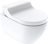 Унитаз-биде подвесной Geberit AquaClean Tuma Comfort 146.294.SI.1 (панель белое стекло)