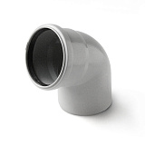 Отвод PRO AQUA Comfort PP 67 градусов 110 внут.канализация