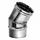 Отвод Вулкан VHR d150, 30 град., AISI 304 (зеркальная)