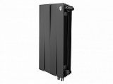 Биметаллический секционный радиатор отопления Royal Thermo Pianoforte Noir Sable 500 / 4 секции нижнее правое подключение