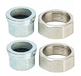 Комплект переходников Meibes Victaulic  1 1/2”НГ х 1"вр (2шт/комплект) (ME 66305.1)