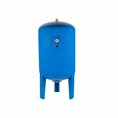 Расширительный бак (гидроаккумулятор) UNIPUMP 200л, вертикальный с манометром, для системы водоснабжения