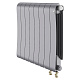 Биметаллический секционный радиатор отопления Royal Thermo Infinity 500 V Серебристый / 8 секций