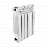 Алюминиевый секционный радиатор отопления SMART Install Easy One 350 / 8 секций