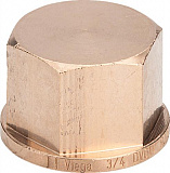 Заглушка Viega модель 3301 1/4 арт. 319151, бронза