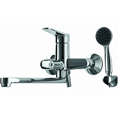 Универсальный смеситель Bravat Eco F6111147C-LB