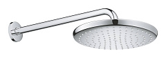 Верхний душ Grohe 26663000 Tempesta 250 с кронштейном к стене 380, хром