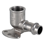 Водорозетка VALTEC из нержавеющей стали, 12 x 1/2