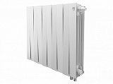 Биметаллический секционный радиатор отопления Royal Thermo Pianoforte Bianco Traffico 500 / 10 секций нижнее правое подключение