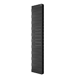 Биметаллический секционный радиатор отопления Royal Thermo PianoForte Tower Noir Sable 300 / 22 секций нижнее подключение