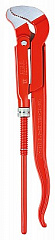 Трубный ключ KNIPEX 3 , S-образные тонкие губки, d120 мм (4 3/4 ), 680 мм, Cr-V