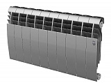 Биметаллический секционный радиатор отопления Royal Thermo BILINER B 350 Серебристый / 10 секций