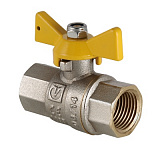 Кран шаровой газовый VALTEC Valgas 3/4 ВВ, бабочка