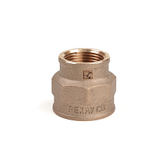 Муфта РЕХАУ редукционная бронзовая AURLINE, Rp1 x Rp3/4, RX+ (18722651001)