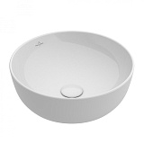 Раковина накладная Villeroy and Boch ARTIS 43x43 белая