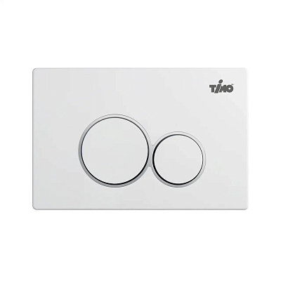 Кнопка смыва Timo KULO FP-001W white Кнопка смыва Timo KULO FP-001W white