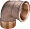 Отвод Viega 90 бронза Rp-резьба 3092 1 x 1 264048