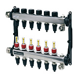 Коллектор TECE TECEfloor для поверхностного отопления 1 x 16 push-fit, 11 контуров