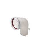 Угол Camino 90 градусов 80mm PP-R мама-папа (condensing) (CE.00.57 PP)