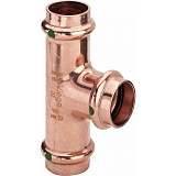 Тройник медный Viega Profipress с SC-Contur d=28, 28x15x22 (арт. 324 841)