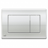 Кнопка смыва, пластик, xром Alcaplast M271