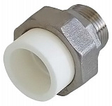 Муфта полипропиленовая Kalde разъемная, 20 x 3/4 НР