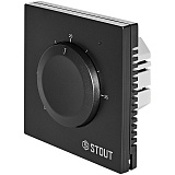 Термостат Stout 3А, ON/OFF черный