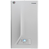 Настенный газовый двухконтурный котел отопления Italtherm CITY CLASS 20 F (WB) белая панель с кнопками (301051B10)