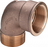 Отвод Viega 90 бронза Rp-резьба 3092 3/4 x 3/4 264000