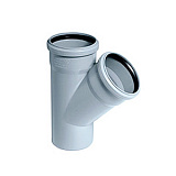 Тройник для внутренней канализации Ostendorf HTEA 125/110*45 гр.