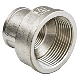 Муфта переходная VALTEC 1 1/4 х 1/2 внутренняя, никелированная латунь
