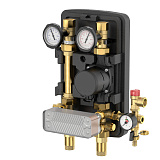 Насосная группа Meibes MeiFlow Top S UC-SD DN25 с теплообменником (36 пластин), с насосом Grundfos Alpha 2.1 25-60N
