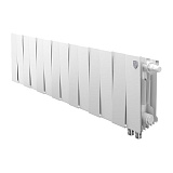 Биметаллический секционный радиатор отопления Royal Thermo PianoForte Bianco Traffico 200 / 14 секций нижнее правое подключение