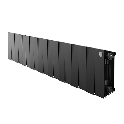 Биметаллический секционный радиатор отопления Royal Thermo PianoForte Noir Sable 200 / 18 секций Биметаллический секционный радиатор отопления Royal Thermo PianoForte Noir Sable 200 / 18 секций