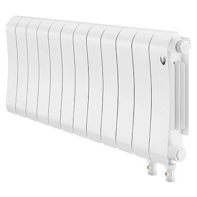 Биметаллический секционный радиатор отопления Royal Thermo Infinity 300 V Белый / 12 секций Биметаллический секционный радиатор отопления Royal Thermo Infinity 300 V Белый / 12 секций