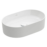 Раковина накладная Villeroy and Boch COLLARO 56х36 белая