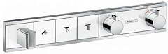 Встраиваемый смеситель Hansgrohe для душа RainSelect термостатический на 3 потребителя 15356400