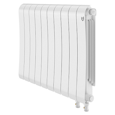 Биметаллический секционный радиатор отопления Royal Thermo Infinity 500 V Белый / 10 секций Биметаллический секционный радиатор отопления Royal Thermo Infinity 500 V Белый / 10 секций
