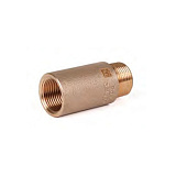 Удлинитель РЕХАУ бронзовый AURLINE, НР-ВР, R1 x Rp1 x 25 мм, RX+ (18751061025)