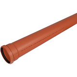 Трубы из НПВХ для наружных систем канализации Sinikon 110 x 3,2 SN4 3000 (20028.R)
