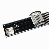 Внутрипольный конвектор с естественной конвекцией KVZ 360-110-1200