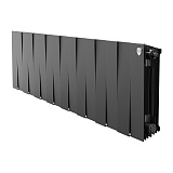 Биметаллический секционный радиатор отопления Royal Thermo PianoForte Noir Sable 300 / 16 секций